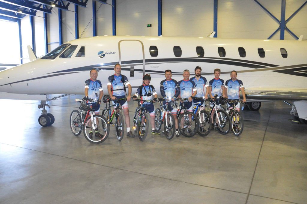 Sundt Air sykkelgruppe