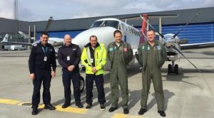 Sundt Air crew deltagere fra det Danske Forsvaret